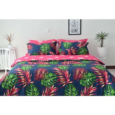 ست کاورلحاف بومرنگ مدل hawaii-A2P  دونفره 6تکه